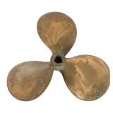 D28 X P25 BRASS BOAT PROPELLER