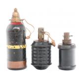 WWII JAPANESE TYPE 91-99 GRENADE & 89 MORTAR ROUND