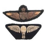 WWI US AIR CORPS SENIOR PILOT & BALLOON WINGS