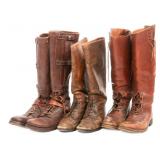 WWI - EARLY WWII US ARMY OFFICER BOOTS