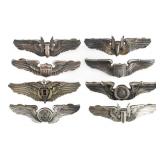 WWII US ARMY AAF 3" QUALIFICATION WINGS