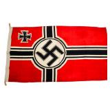 WWII GERMAN REICHSKRIEGSFLAG NATIONAL BATTLE FLAG