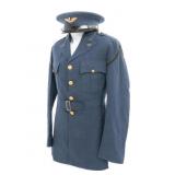 1930s - WWII USAAC AIR CADET NAMED JACKET & CAP