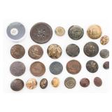 18th C. - SPAN-AM WAR US ARMED FORCES BUTTONS