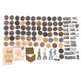 WWI US ARMY, NATIONAL GUARD & USR INSIGNIA