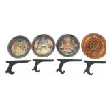 COLD WAR RUSSIAN FAIRY TALE DECORATIVE PLATES