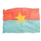 VIETNAM WAR VIETCONG BATTLE FLAG
