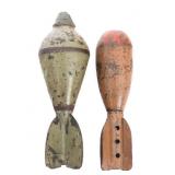 WWI FRENCH PNEUMATIC MORTAR BOMBS