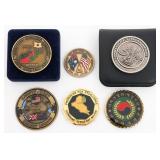 US OPERATION IRAQI FREEDOM & UNIT CHALLENGE COINS