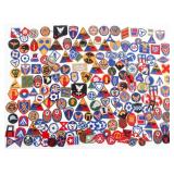 WWII US ARMED FORCES SHOULDER PATCHES