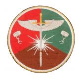 WWII US AAF 596th BOMB SQUADRON PATCH