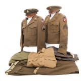 WWII US ARMY 8th AAF & CBI NCO UNIFORM SETS