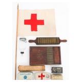 WWI - WWII US, FRENCH & KOREAN MEDIC GEAR