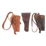 WWII US M1916 & M7 1911 PISTOL HOLSTERS