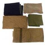 WWII - COLD WAR ERA US ARMED FORCES WOOL BLANKETS