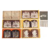 POST CIVIL WAR LINCOLN MEMORIAL STEREOVIEW CARDS