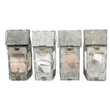 WWI US AEF STONEBRIDGE FOLDING CANDLE LANTERNS