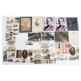 WWI - POST WAR US PILOT PAPERS, LETTERS, & PHOTO