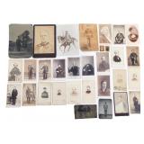 CIVIL WAR US ARMY TINTYPES AND CARTE DE VISITES