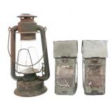 WWI US AEF US MEDICAL LANTERNS