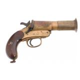 WWI BRITISH WEBLEY & SCOTT NO.1 MKIII FLARE PISTOL