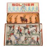 1950s JAPANESE & STUDIO ROMA LEAD SOLDIER SETS