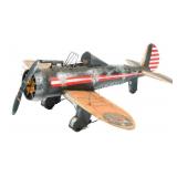 BOEING P-26 PEASHOOTER AIRPLANE HANGING MODEL