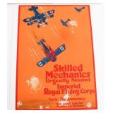 WWI CANADIAN RFC MECHANIC RECRUITING POSTER