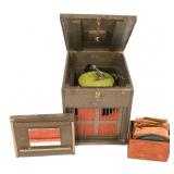 WWI US ARMY & NAVY NEW EDISON DISC PHONOGRAPH