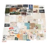 WWII - COLD WAR US ARMED FORCES PAPER EPHEMERA