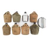 WWII US ARMY CANTEENS & MESS KIT