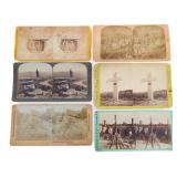 POST CIVIL WAR WAR MEMORIAL STEREOVIEW CARDS