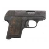 SPANISH 6.35mm CALIBER SEMI AUTO POCKET PISTOL
