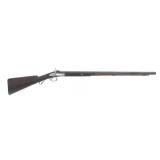 J. MANTON 12 BORE PERCUSSION SHOTGUN