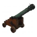 BRITISH BRASS CANNON CIRCA 1880