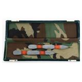 JOHN EK MIAMI FLA. THROWING KNIVES 44 OF 50 MADE