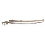 CIVIL WAR US ARMY M1840 CAVALRY SWORD