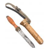 WWII US NAVY MARK V DIVERS KNIFE by MORSE