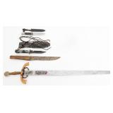 MODERN RE-ENACTOR & FANTASY SWORD & KNIVES