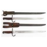 WWII - KOREA JAPANESE & KOREAN TYPE 30 BAYONETS