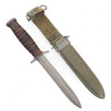 WWII US ARMY M3 FIGHTING KNIFE by BOKER