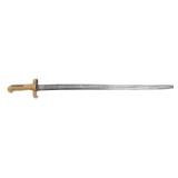 CIVIL WAR US M1862 ZOUAVE SWORD BAYONET