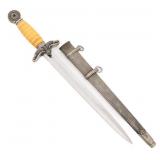 WWII GERMAN TENO OFFICER DRESS DAGGER by EICKHORN