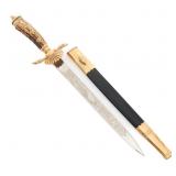 POST WAR GERMAN HUNTING ASSOC. DAGGER by HORSTER