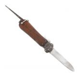 WWII GERMAN PARATROOPER GRAVITY KNIFE By SMF
