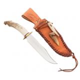 BOWIE KNIFE by KEN RICHARDSON WITH SHEATH