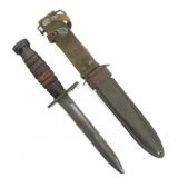 WWII US M4 BAYONET by IMPERIAL WITH SCABBARD