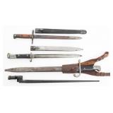 19th C. - WWI EUROPEAN & ARGENTINIAN BAYONETS