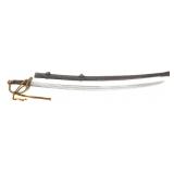 CIVIL WAR US M1840 CAVALRY SWORD - SHEBLE & FISHER
