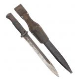 WWII GERMAN K98 COMBAT BAYONET & MATCHING SCABBARD